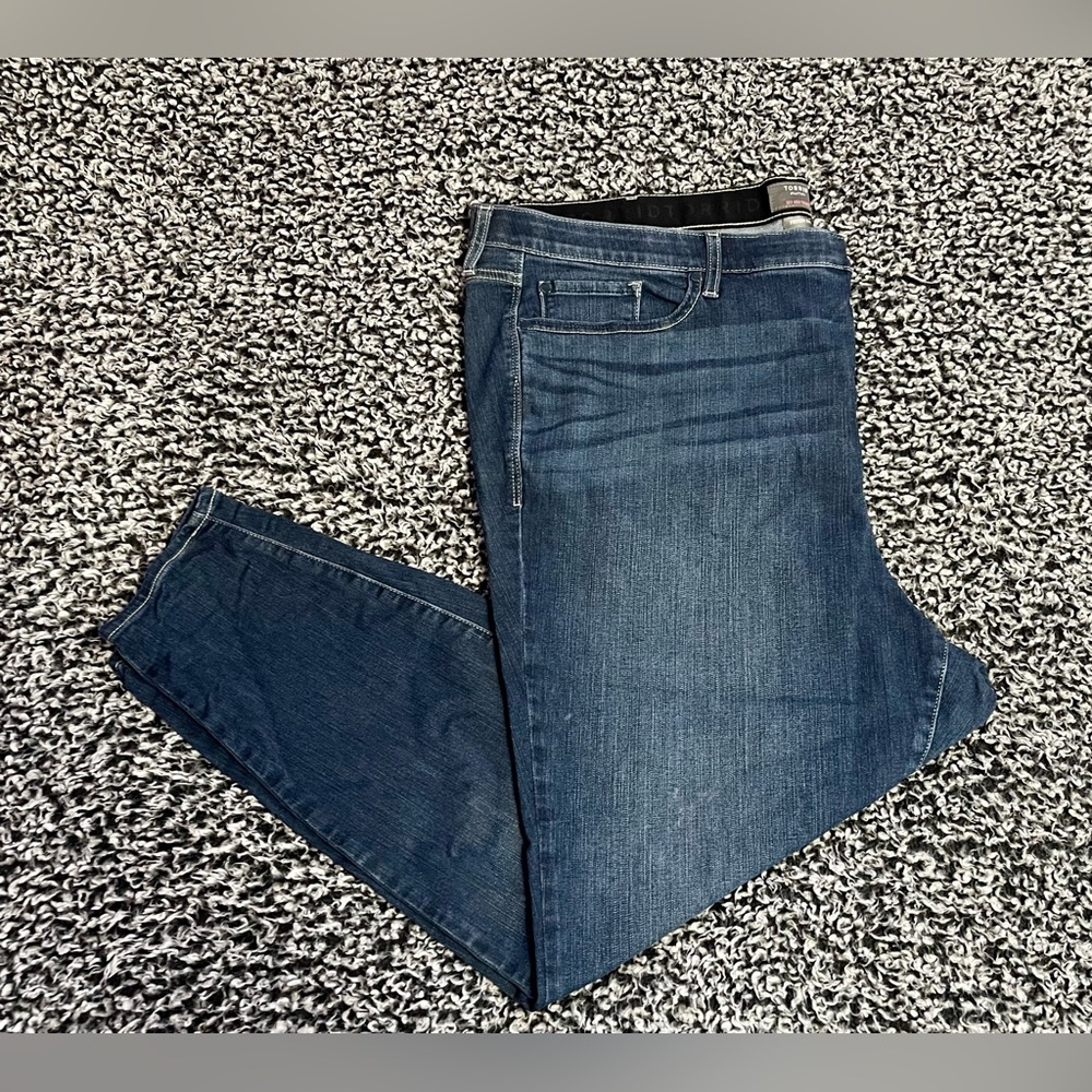 NWOT Torrid Plus Size 26 Tall Premium Stretch Skinny Jeans